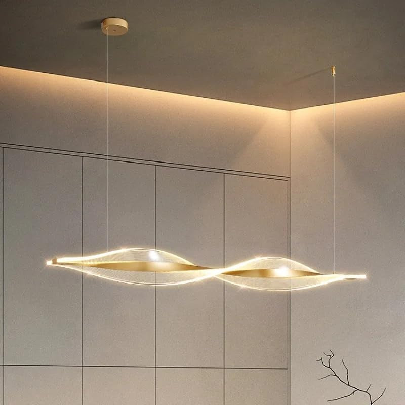 Twisted LED Hanging Lamp